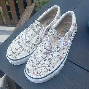 Marauder’s Map Harry Potter Vans